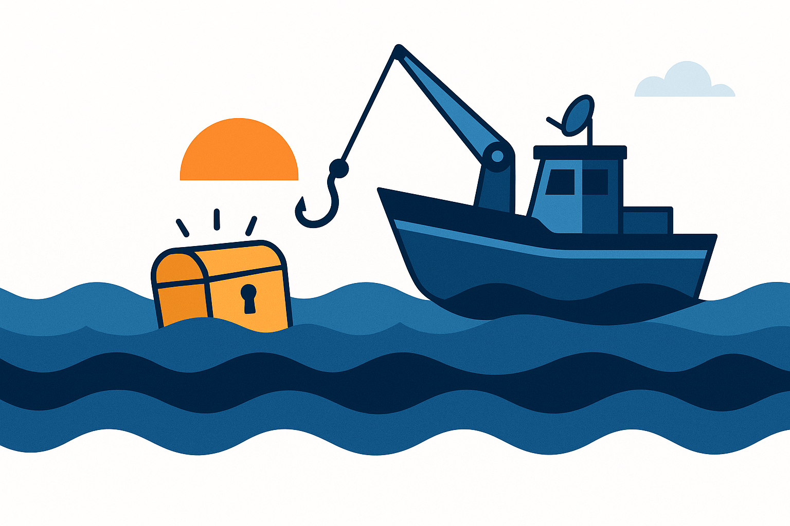 We identify rare, high-quality domains